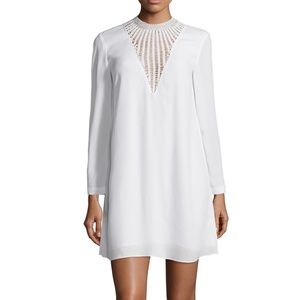 ALC Revolve Allie White Long Sleeve Shift Dress